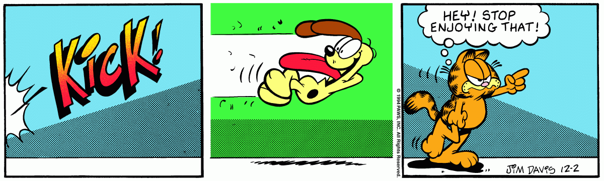 Garfield, December 2, 1994
