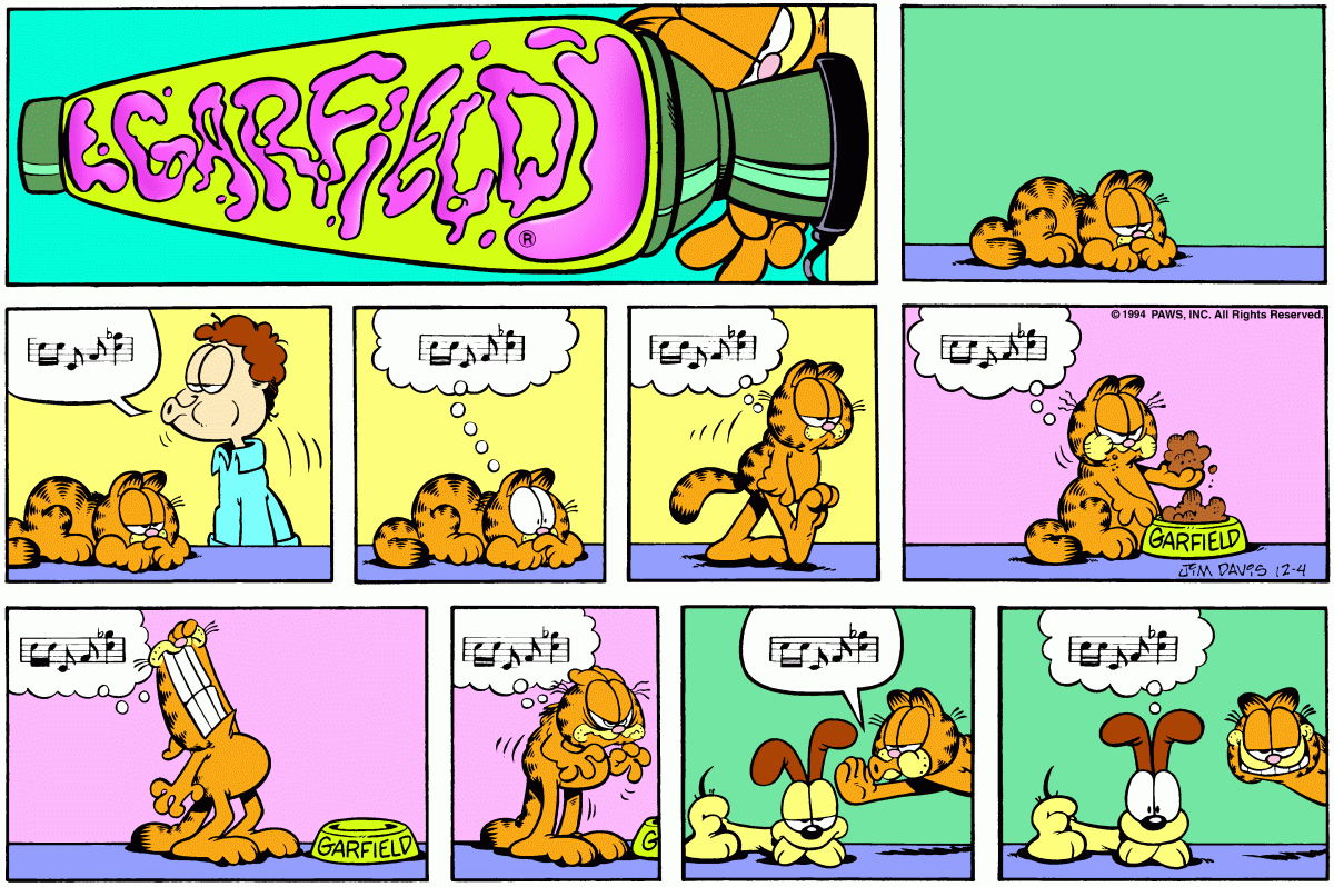 Garfield, December 4, 1994