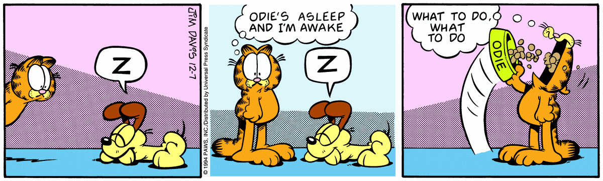 Garfield, December 7, 1994