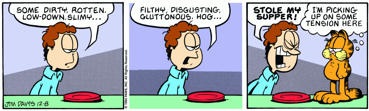 Garfield, December 8, 1994
