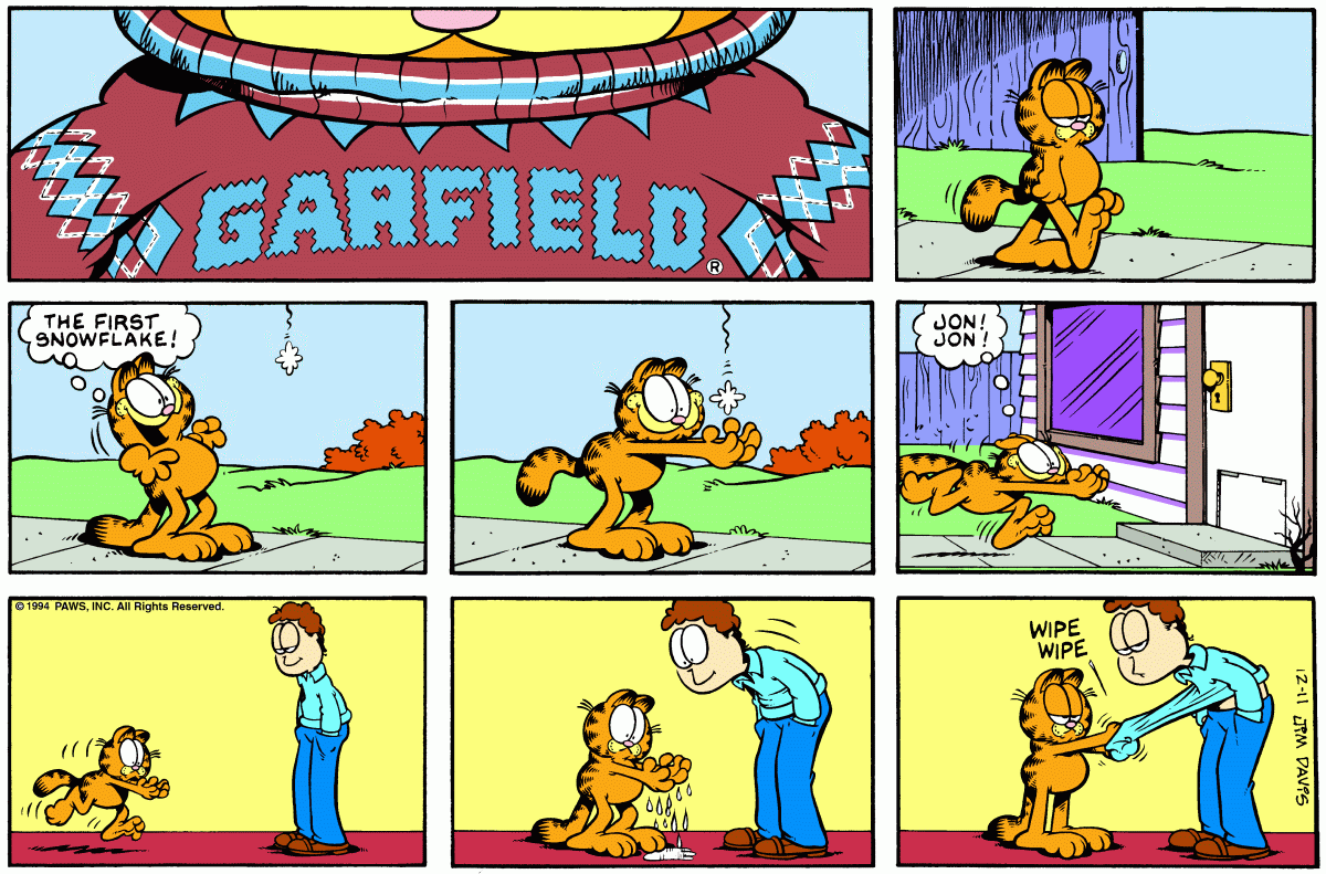 Garfield, December 11, 1994