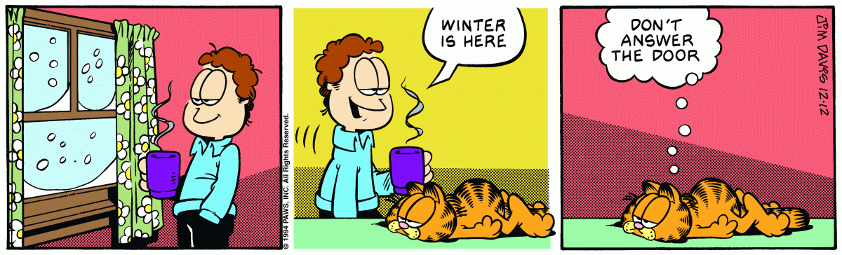 Garfield, December 12, 1994