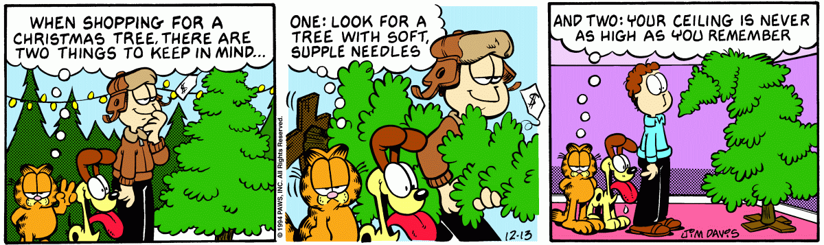 Garfield, December 13, 1994