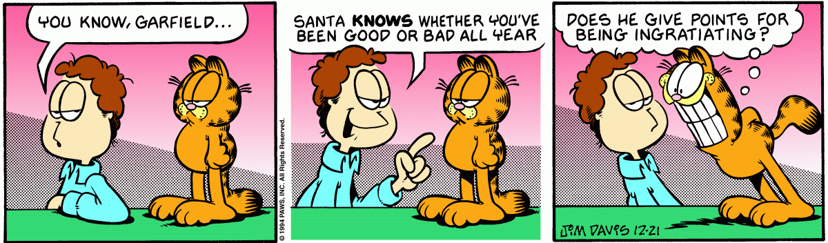 Garfield, December 21, 1994