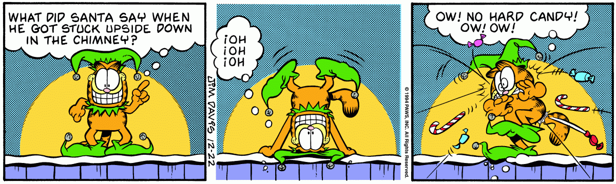 Garfield, December 22, 1994