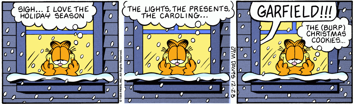 Garfield, December 23, 1994