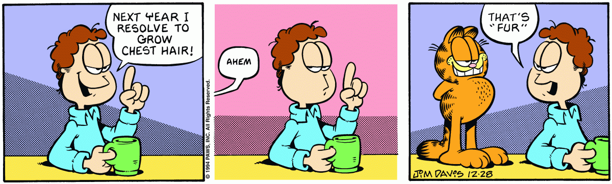 Garfield, December 28, 1994