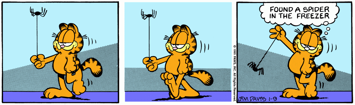 Garfield, January 9, 1995