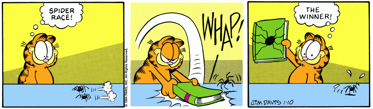 Garfield, January 10, 1995