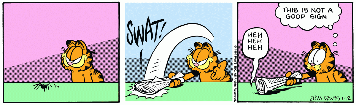 Garfield, January 12, 1995
