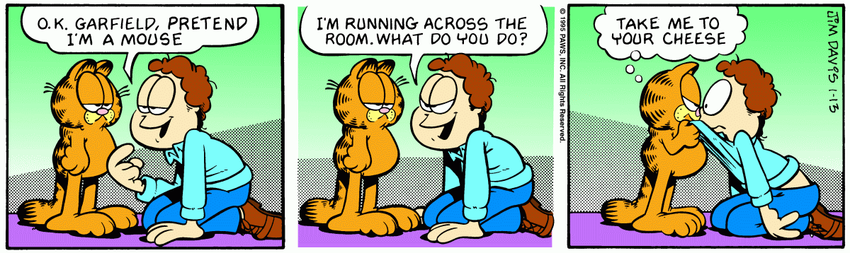 Garfield, January 13, 1995
