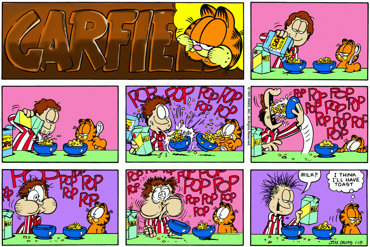 Garfield, January 15, 1995
