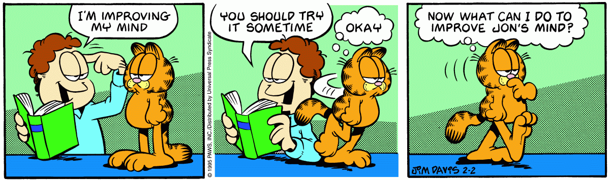 Garfield, February 2, 1995