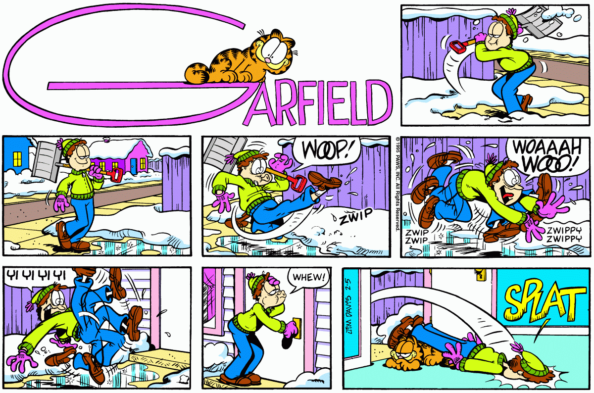 Garfield, February 5, 1995