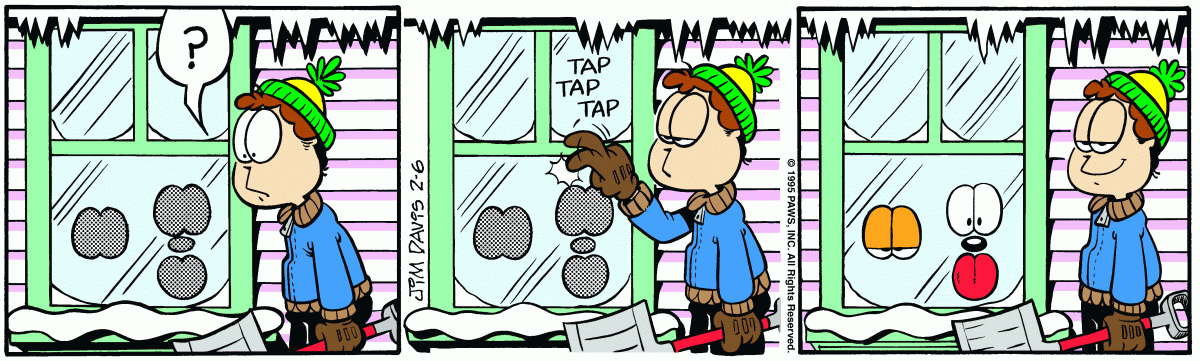 Garfield, February 6, 1995