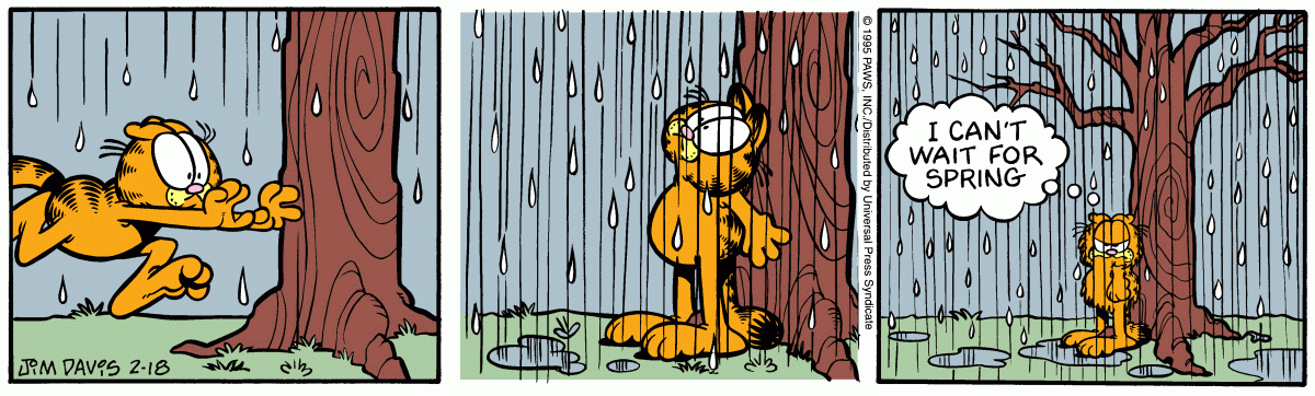 Garfield, February 18, 1995
