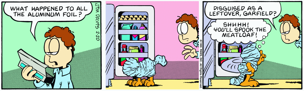 Garfield, February 20, 1995