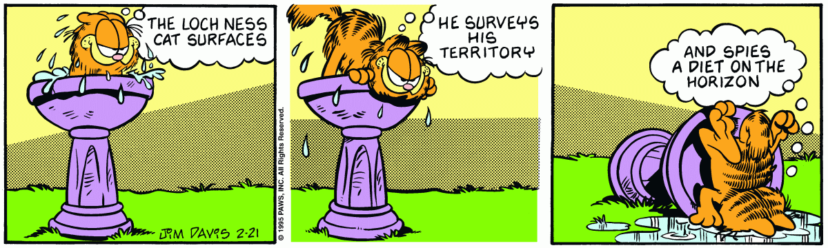 Garfield, February 21, 1995