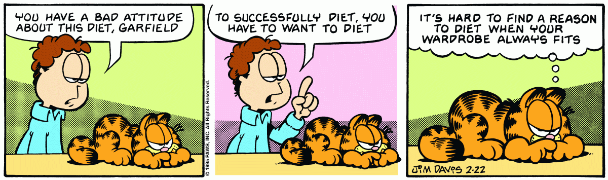 Garfield, February 22, 1995