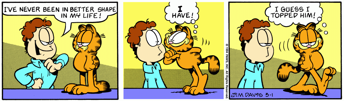 Garfield, March 1, 1995
