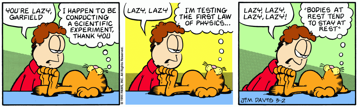 Garfield, March 2, 1995