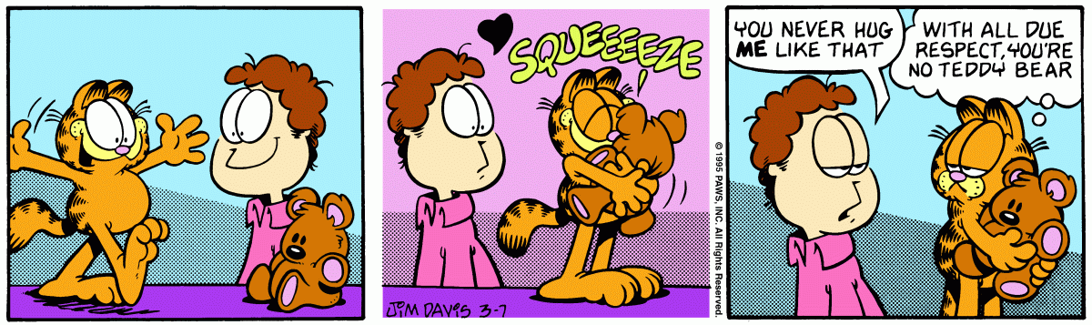 Garfield, March 7, 1995