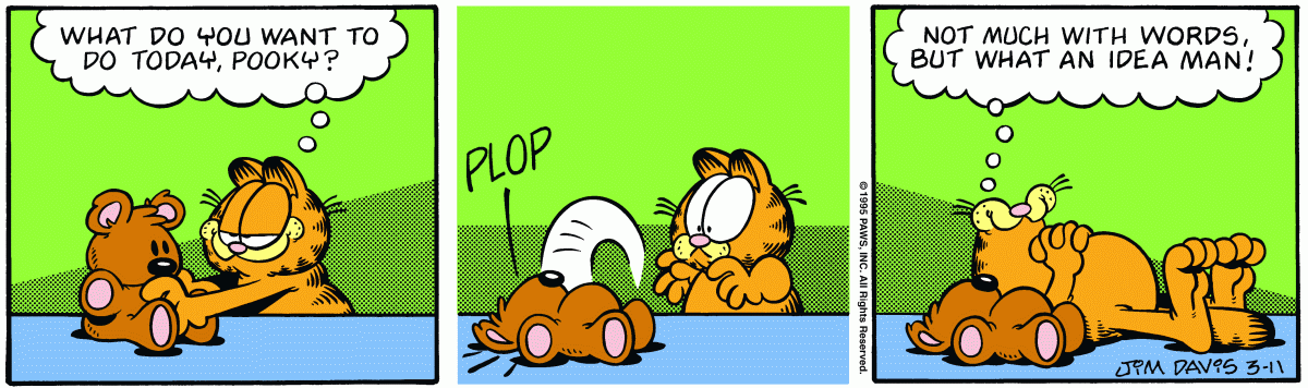 Garfield, March 11, 1995