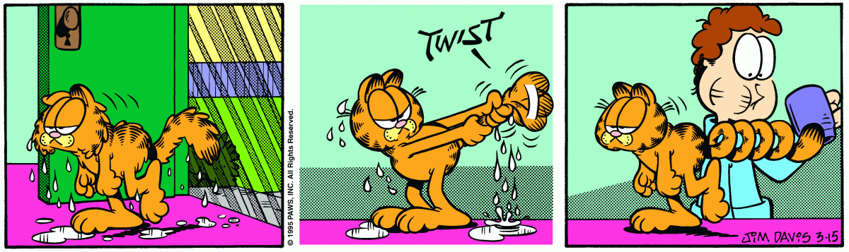 Garfield, March 15, 1995