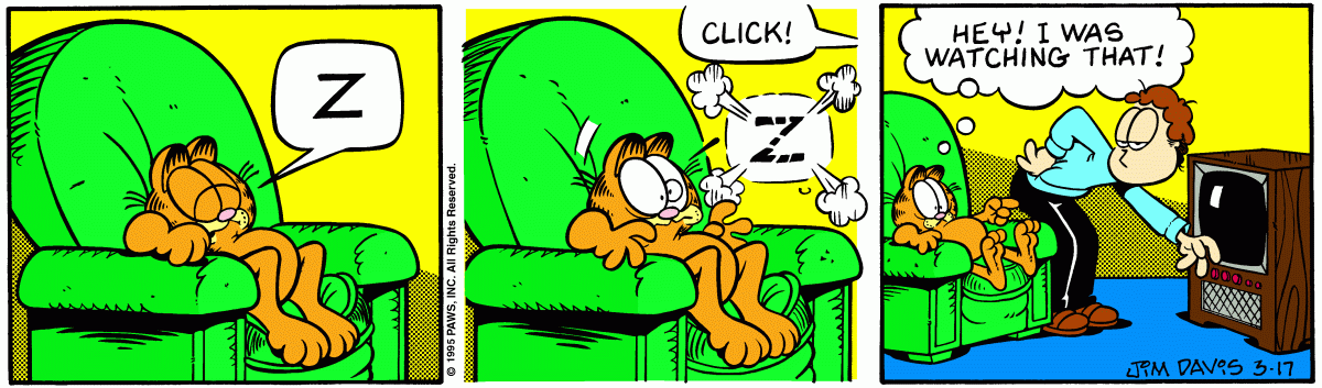 Garfield, March 17, 1995