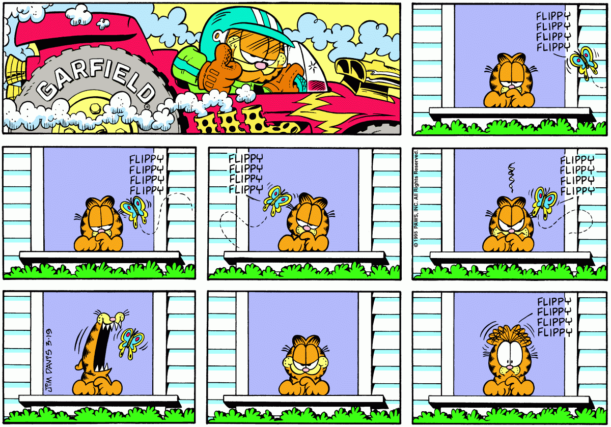 Garfield, March 19, 1995