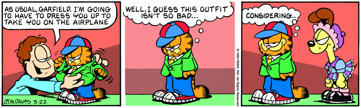 Garfield, March 22, 1995
