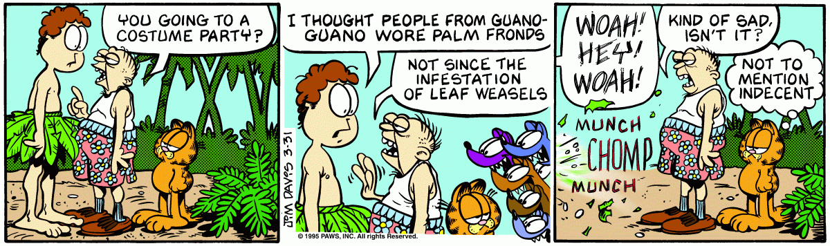 Garfield, March 31, 1995