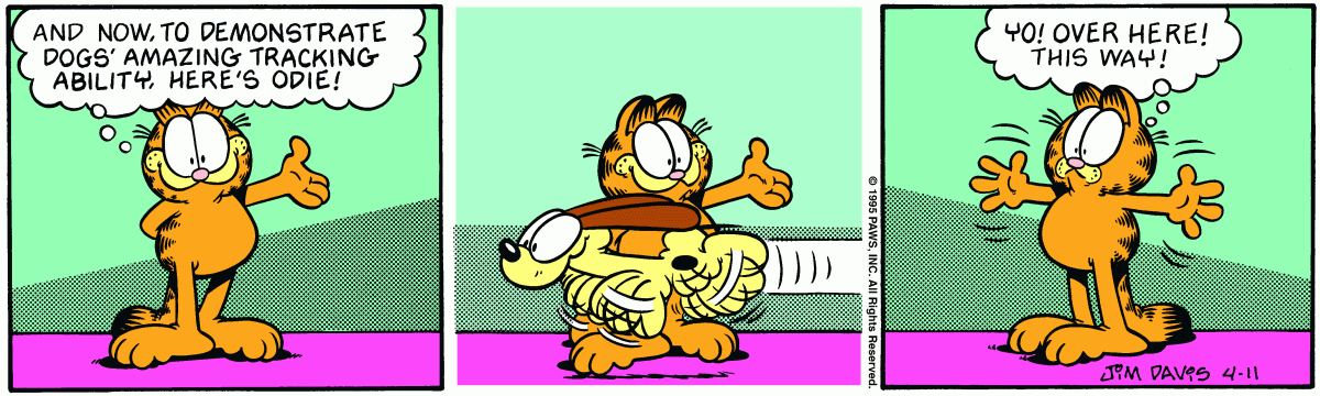 Garfield, April 11, 1995