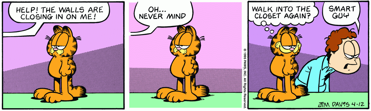 Garfield, April 12, 1995