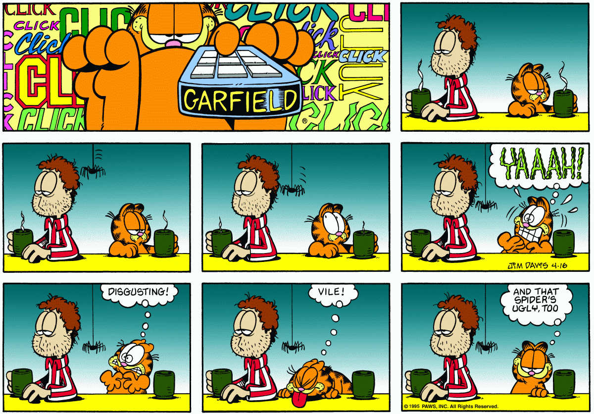 Garfield, April 16, 1995