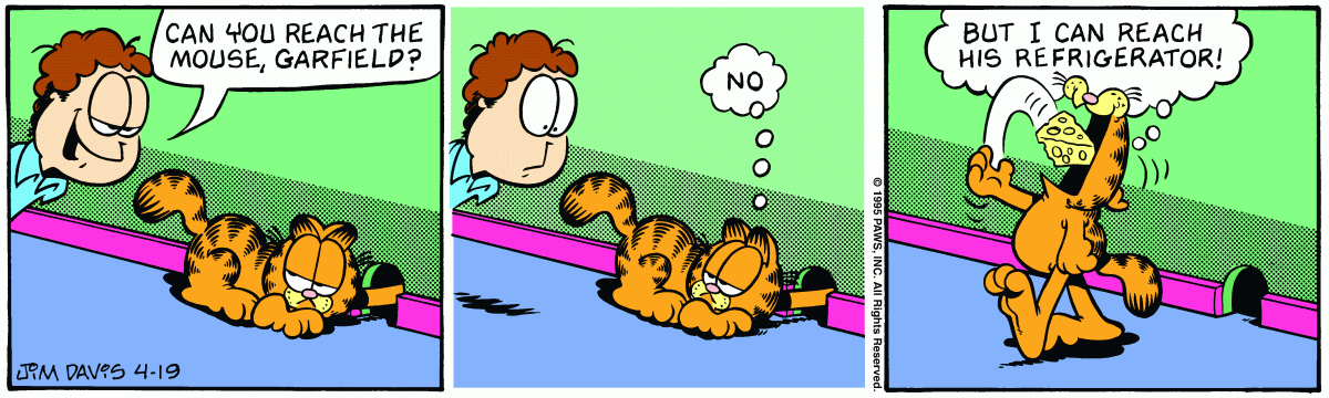 Garfield, April 19, 1995