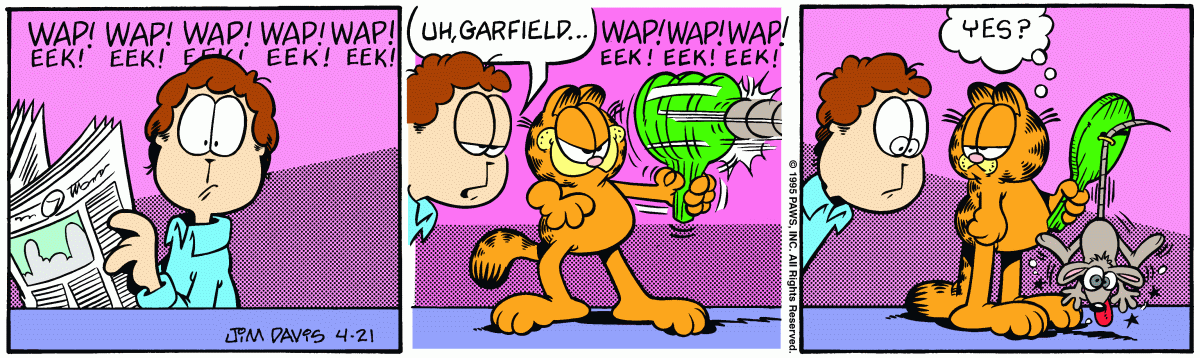 Garfield, April 21, 1995