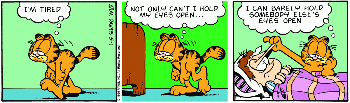 Garfield, May 1, 1995