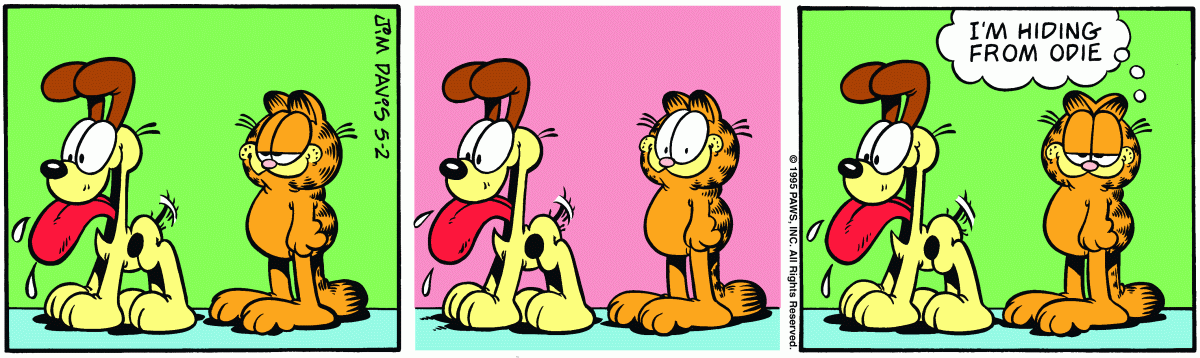 Garfield, May 2, 1995