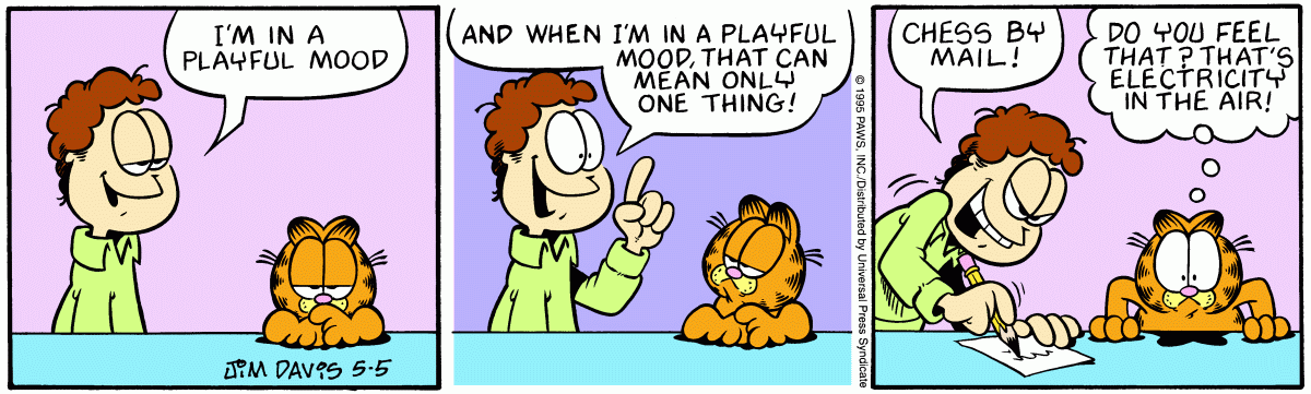 Garfield, May 5, 1995