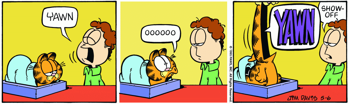 Garfield, May 6, 1995