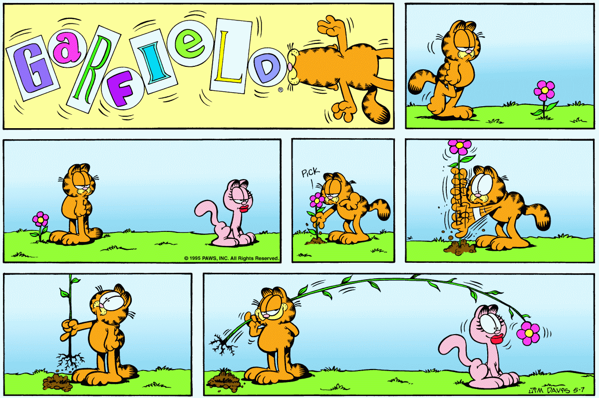 Garfield, May 7, 1995