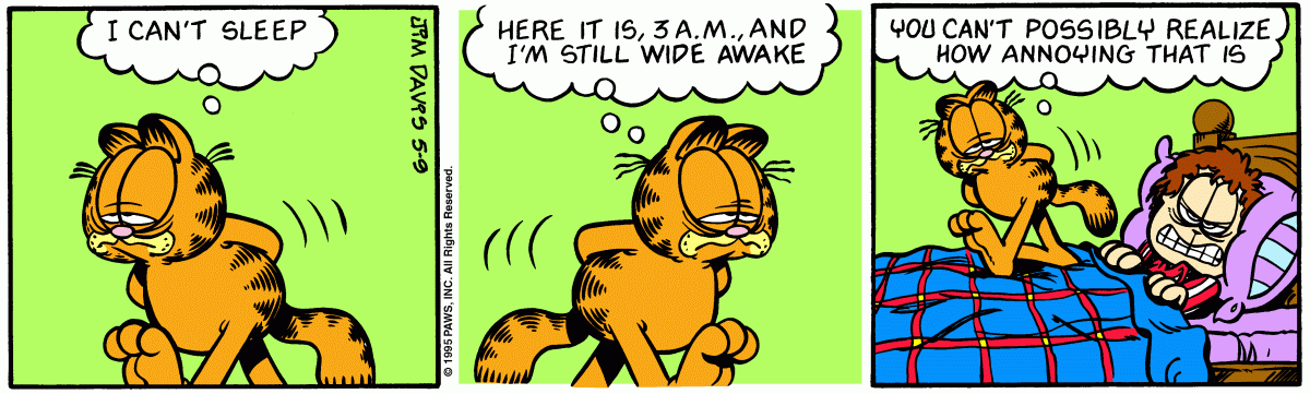 Garfield, May 9, 1995