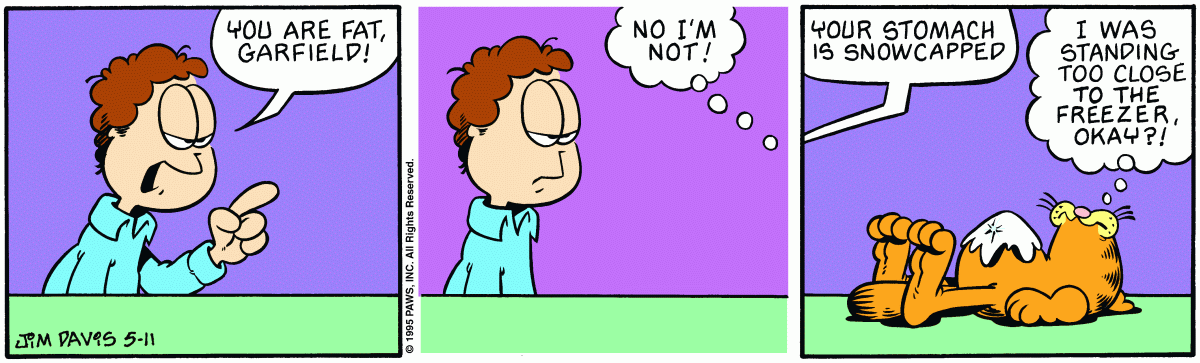 Garfield, May 11, 1995