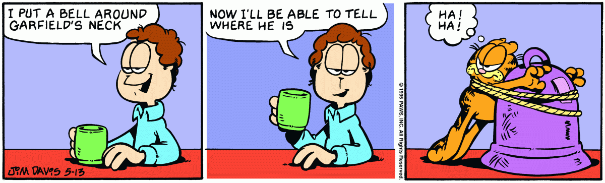 Garfield, May 13, 1995