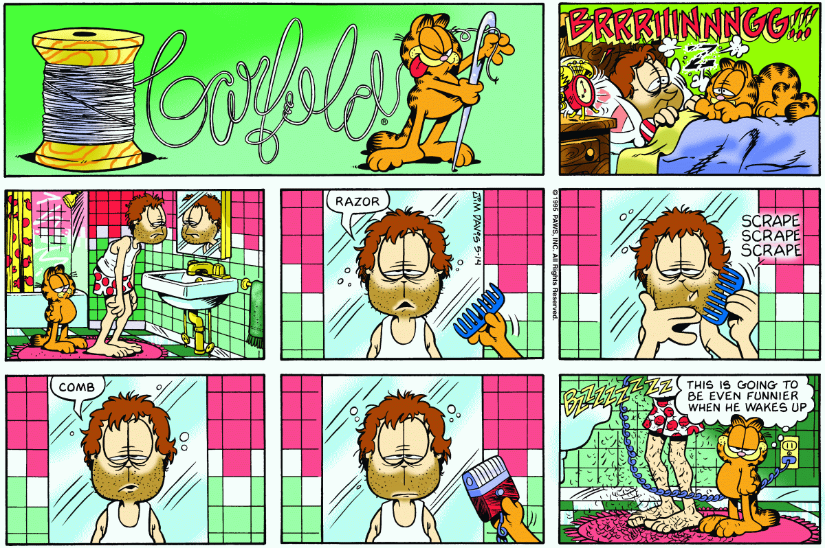 Garfield, May 14, 1995