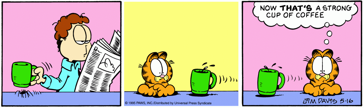 Garfield, May 16, 1995