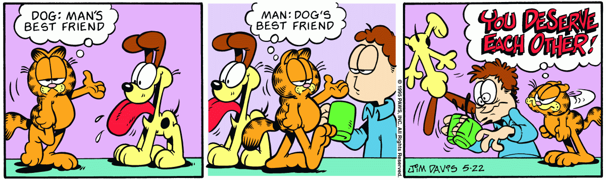 Garfield, May 22, 1995