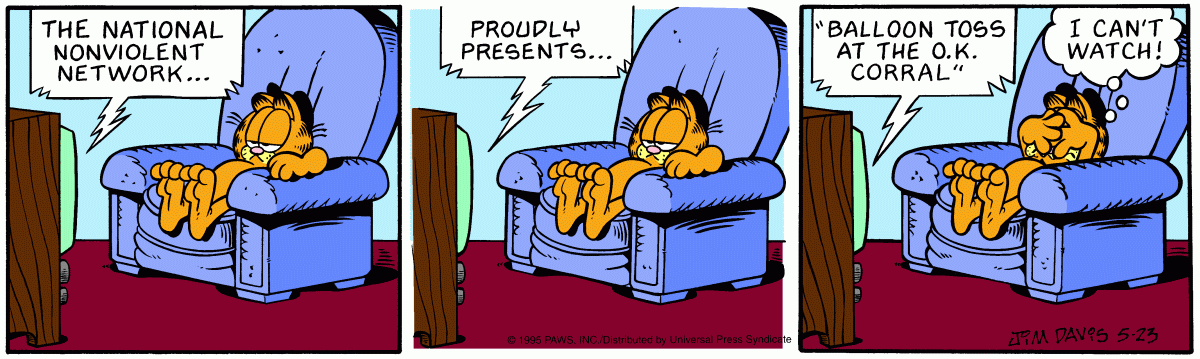 Garfield, May 23, 1995