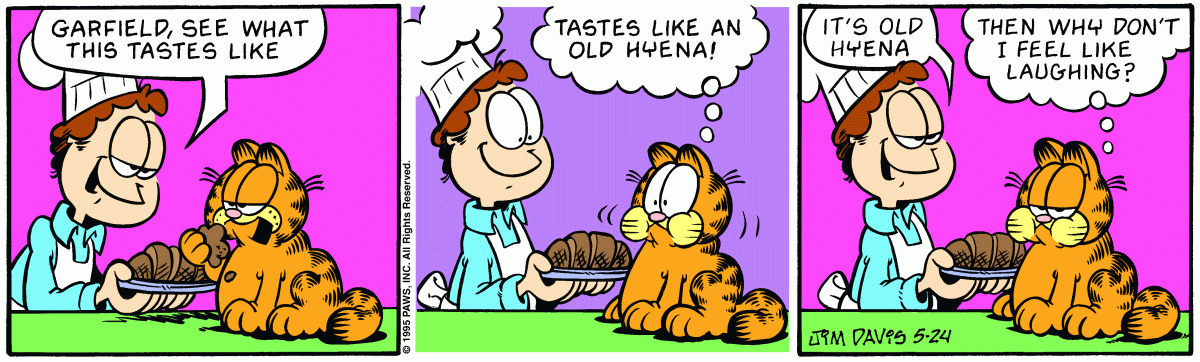 Garfield, May 24, 1995
